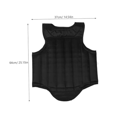 GALPADA Professional Boxing Chest Guard Breathable Protector for Training and Sparring Ergonomic Design Full Chest for Adults Combat Gear
