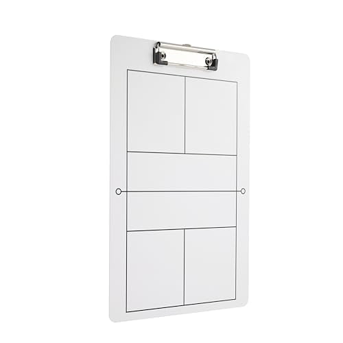 Double-Sided Dry Erase Pickleball Coaching Clipboard, Set of 2