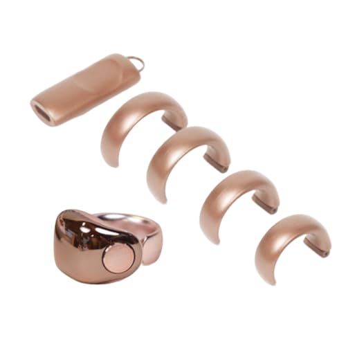 Smart Tasbih Zikr Rings, 5 Size(16/18/20/22/24mm) Interchangeable Tasbih Counter Rings,APP Support Digital Counter Prayer Reminder Rings, Waterproof 4 Digit Finger Counter for Muslims