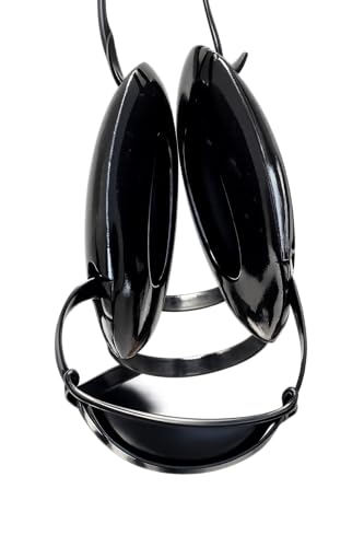 Wrestling Protective Headgear, Black, Impact Protection for Training and Competition