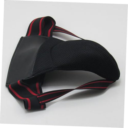 Portable Comfortable Groin Protector with Integrated Crotch Guard for Men Boxing MMA Taekwondo Training Wear-Resistant Protective Gear for Competitive Sports