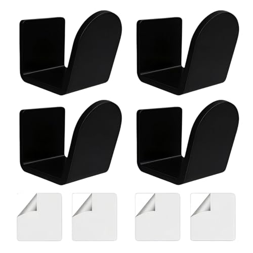 2pcs / 4pcs Transparency Tennis Glove Wall Mount Display Rack Easy to Installation Boxing Gear Storage Stand Living Room Deck - color: B
