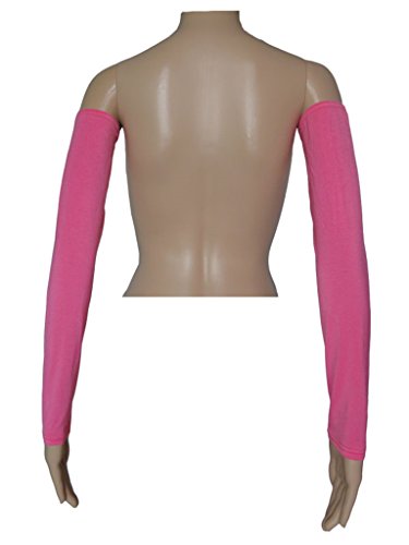Women's Muslim Modal Arm Stretch Sleeves Cover - color: Rose