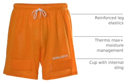 Bauer 남성용 코어 메시 조크 반바지 | XS - size: Large