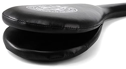 Nicunom 2 Pack Taekwondo Kick Pads, Durable Striking Pad Target TKD Karate Martial Arts Strike Targets Kickboxing Training, Black