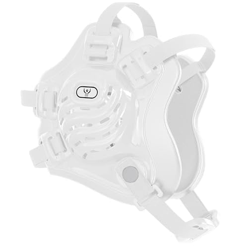 GCA Nelson Youth Wrestling Headgear Pro – Adjustable Ear Guard for Kids | Universal Fit BJJ MMA - color: White