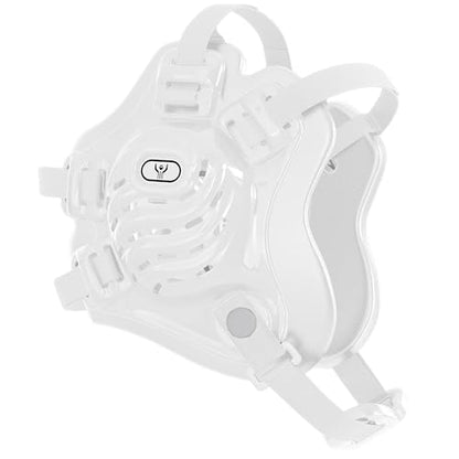 GCA Nelson Youth Wrestling Headgear Pro – Adjustable Ear Guard for Kids | Universal Fit BJJ MMA - color: White