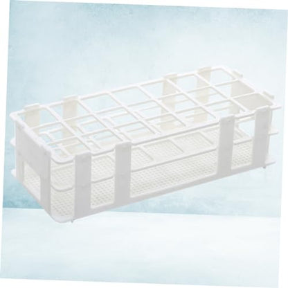 Detachable Plastic Test Tube Rack Lightweight Holder for Tubes for School and Laboratory Use Tidy Your Workspace with Slot Design