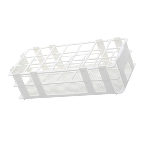 Detachable Plastic Test Tube Rack Lightweight Holder for Tubes for School and Laboratory Use Tidy Your Workspace with Slot Design