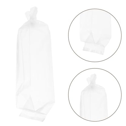 SEWACC 50pcs Fish Transport Bags for Live Aquarium Fish Heavy Duty Plastic Shipping Bags 6x34cm Leak-proof Packing Containers