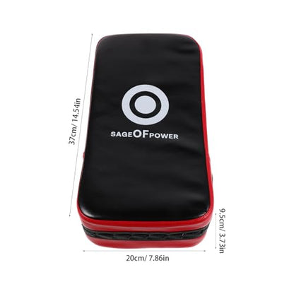 Operitacx Taekwondo Kick Shield Curved Training Pad and Adults Lightweight Pu and Epe Material Kickboxing Body Pad Ergonomic Design for Home Gym and Professional Use