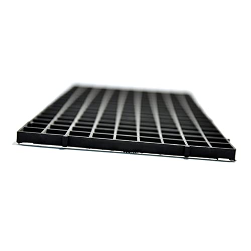 BESPORTBLE 2pcs Fish Segregation Board for Aquariums Black Isolation Net for Breeding and Separation Construction Easy Attachment Clamps