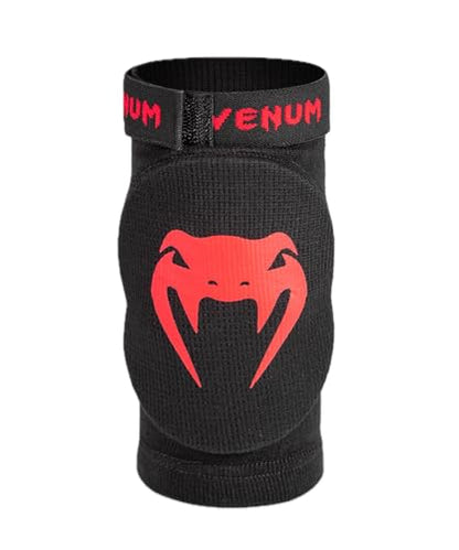 Venum Kontact Elbow Protector - color: Black/Red