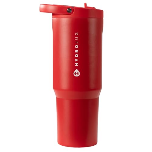 HydroJug Sport 40 oz Insulated Stainless Steel Water Bottle, Alumni Red - color: Alumni Red, size: 40 Ounces