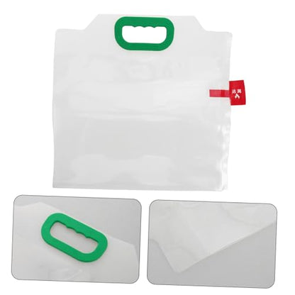 VICASKY 4pcs Fish Oxygen Bag Reusable Live Fishing Bag Transport Packaging for Fish Fry Oxygen-rich Handle