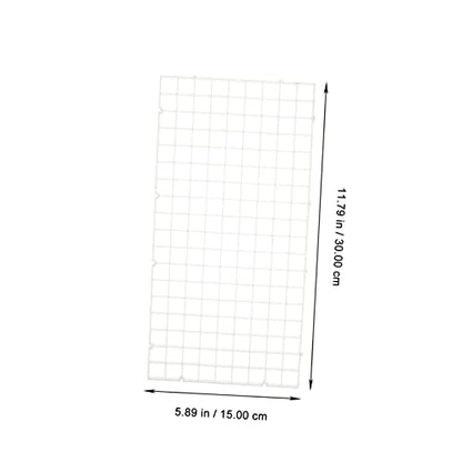 SUPVOX 6Pcs Aquarium Divider Durable Fish Tank Isolation Board Easy Install Mesh Separator for Breeding Fish Separation Versatile Splicing Design