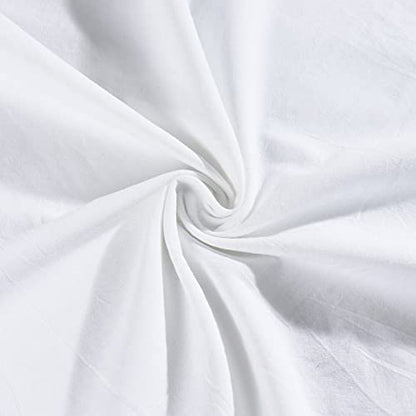 YAOHUOLE Men's Kaftan Thobe Long Sleeve Men Thobe Robe Side Split Men Thobe with Pockets Casual Thobe - color: White-long Sleeve, size: Medium