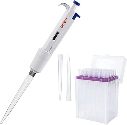 FOUR E'S SCIENTIFIC 1-10ml Pipette with 24pcs 10ml Pipette Tips