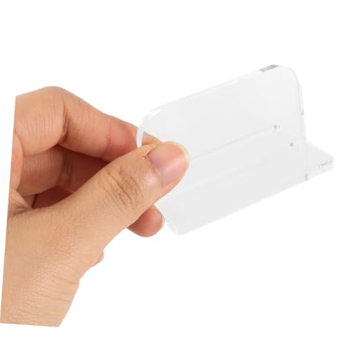 Garneck 6pcs Acrylic Fish Tank Lid Handles Easy to Install Heavy-Duty Support for Aquarium Covers Grip Design for Safe Use Replacement for Fish Tank Lids