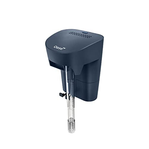 OASE BioStyle Power Filter for Aquariums up to 20 gallons, Multi-stage Filtration, Easy Maintenance, Quiet Hang on Back Filter, Navy Blue - color: Navy, size: 20