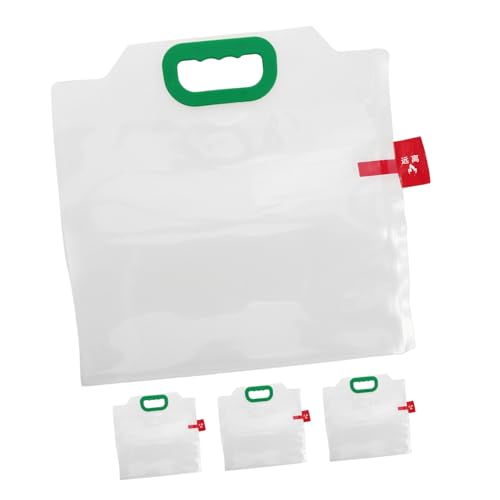 Mipcase 4pcs Fish Transport Bag Oxygen Support Design for Easy Observation Portable Handheld Carrier for Live Fish Shipping and Reusable for Aquariums and Pet Stores