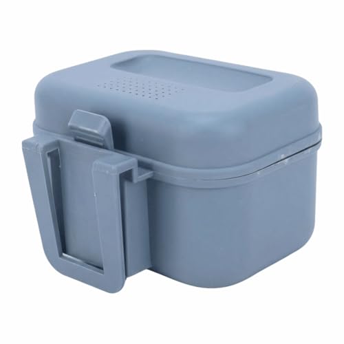 Fishing Bait Boxes - Water Proof Live Bait Container for Shrimp, Portable Bait Holder for Freshwater & Saltwater Fishing (Grey, 3.54×3.15×2.24in)‌