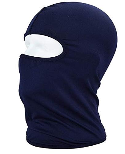 Balaclava Sun/uv face mask UPF 50+ ski mask Neck Gaiter face Scarf Outdoor Sports 3pack - color: Navyx3