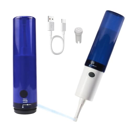 Portable Bidet for Travel, Handheld Bidet Sprayer, USB Rechargeable, Adjustable Nozzle, Lightweight & Compact, Electric, Personal Hygiene Cleaning, Blue