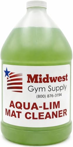Gym Mat Cleaner – 1 Gallon Vinyl & Rubber Mat Cleaner for Gymnastics, Wrestling, BJJ & Home Gym Mats – Safe for Vinyl, Leaves No Chalk Residue