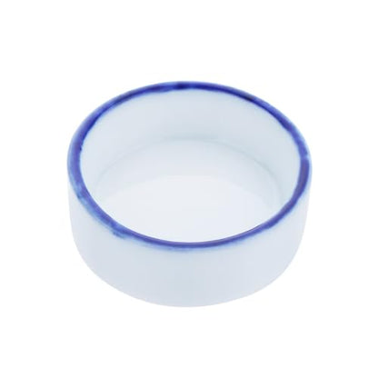 6 Pack Tarantula Ceramic Feeding Bowl Hermit Crab Water Bowl Spider Small Reptile Micro Ceramic Food Dish (1.37" D, 0.51" H)