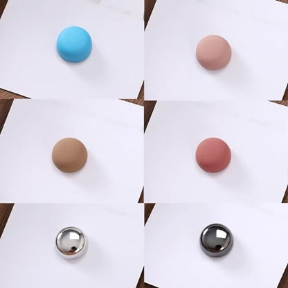 6 Pairs Hijab Fasteners Magnetic Hijab Scarf Clip Magnetic Buttons Magnet Brooch Collar Clip Cufflink - color: B