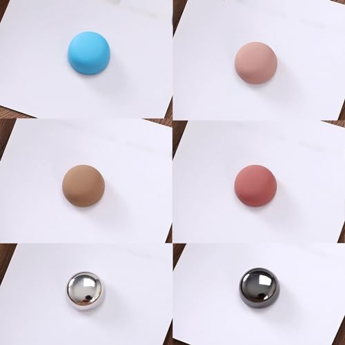 6 Pairs Hijab Fasteners Magnetic Hijab Scarf Clip Magnetic Buttons Magnet Brooch Collar Clip Cufflink - color: A