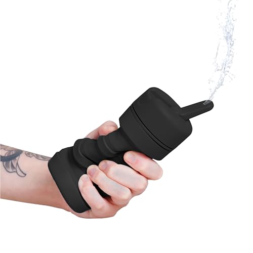 TUSHY Travel Bidet, Collapsible and Expandable Peri Bottle, Got2Go Onyx - color: Got2go Onyx