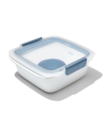 OXO Good Grips Prep and Go Salad Container - Ocean Blue - color: Ocean Blue, style: Salad Container