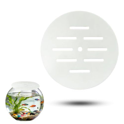 1 Pcs Fish Tank Cover Reliable Acrylic Anti-Jumping Aquarium Lid with Hole for Aquarium Accessory, Prevent Fish, Reptiles, Shrimp, Turtles from Jumping Out of The Tank