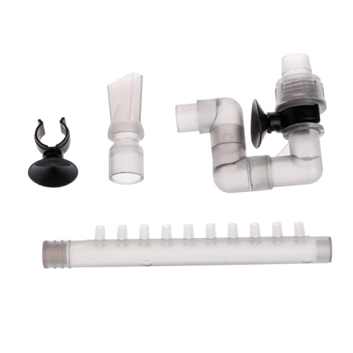 Canister Outflow Outlet Tube Fish Tanks External Filter Replacement Accessories with Strong Suction Cups