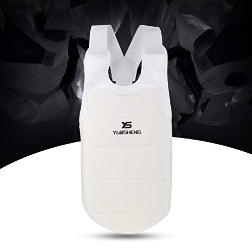 DAUERHAFT Taekwondo Karate Chest Guard Boxing Vest Unisex Adult Child Breast Protector Comfortable Breathable Chest Rib Guard