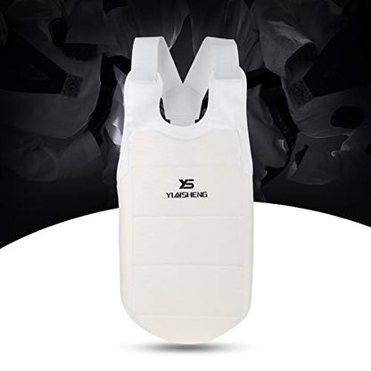 DAUERHAFT Taekwondo Karate Chest Guard Boxing Vest Unisex Adult Child Breast Protector Comfortable Breathable Chest Rib Guard