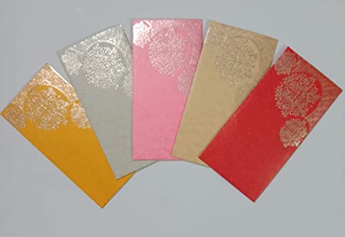 AVADOR Premium Shagun Gift Envelopes Pack of 20, Assorted Designer Money Envelopes for Cash Gifts, Wedding, Birthday, Anniversary, Diwali, Rakhi, Christmas, Eid, Invitation & Gift Card Holders