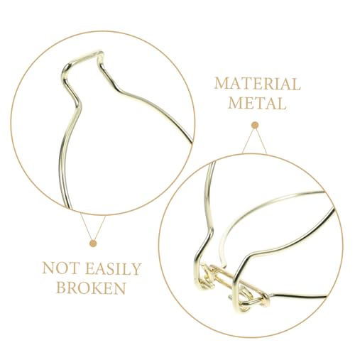 10pcs Jar Wire Clips for Secure Closure Spring Loaded Latch for Canning Storage Elegant Design for Jars Airtight Containers