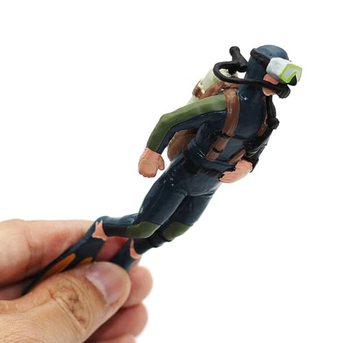 2 Pack Floating Aquarium Diver Decor – Adjustable Depth Fish Tank Ornaments, Suitable for All Kinds of Fish Tanks