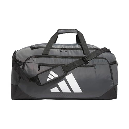 adidas Defender 5 Duffel Bag for Sports, Gym and Travel, Team Dark Grey, OSFA - color: Team Dark Grey, style: Large (100l)