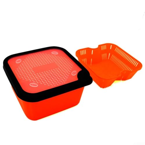 High Performance 2in1 Container Ideal For Preparing Various Types Of-Fishing-Baits(5.5-OS) - size: 5.5-OS
