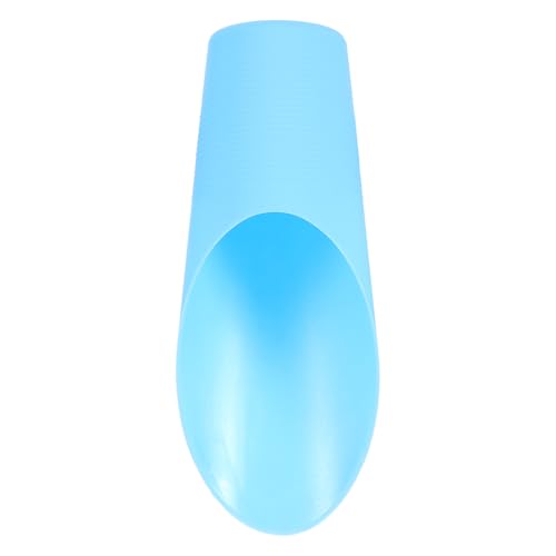 HARFINGTON Bonsai Soil Scoop 6.3" x 1.8" Plastic Colorful Mini Garden Shovel Cultivation Digging Transplanting Tools for Plant Flower Succulent Coffee Beans, Blue - color: Blue