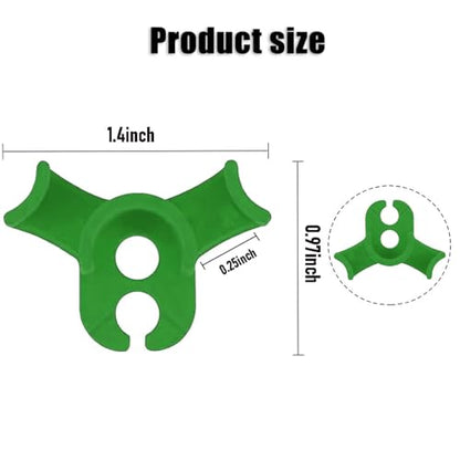 40 Pcs Low Stress Training Clips, 90 Degrees Plant Trainer, Bud Benders, Plant Stem Support Bender for Plants - Green - color: 40 Pcs Green