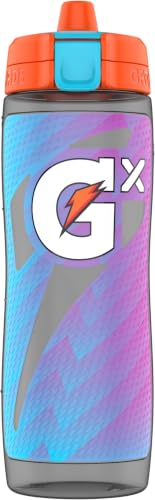 Gatorade Gx Bottle,Momentum Neon Blue,(Pack of 6) - color: Neon Blue, size: 30 Ounces (Pack of 6)