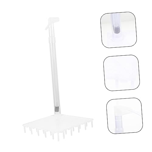 POPETPOP 1Set Aquarium Divider of Undergravel Partition Grid with Splicing Tube for Flexible Tank Compartment Durable Easy Installation for Fish Tanks