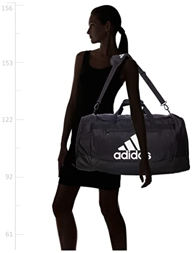 adidas Unisex Defender 4.0 Gym Duffel Bag for Men and Women - color: Black/White, style: Large (110l)