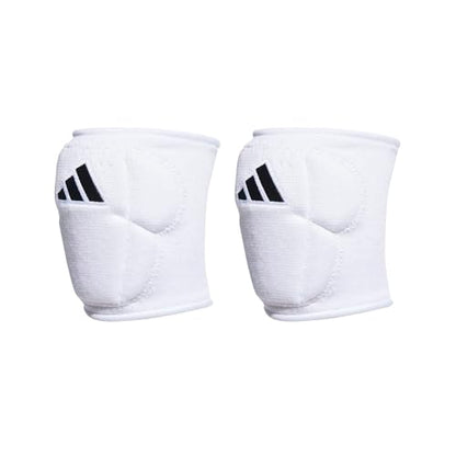 Adidas Unisex-Adult 5-Inch Volleyball Kneepads, White/Black, Large - color: White/Black, size: Large