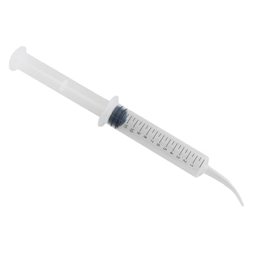 TAODAN 10PCS 12ml Pet Liquid Syringe White Polypropylene Plastic Small Animal Feeding Utensils Suitable for Oral Care DIY Glue Art Woodworking